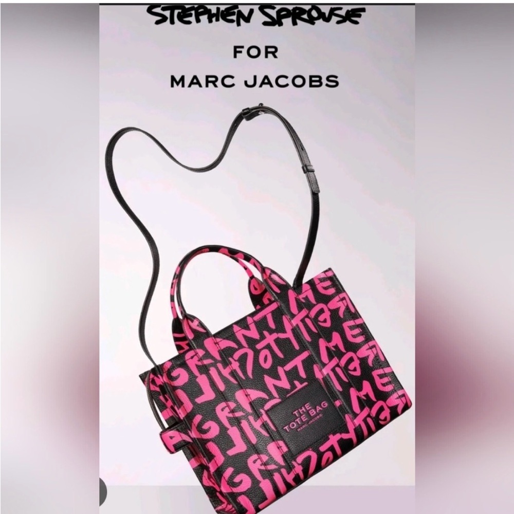 Marc Jacobs Pink Graffiti Tote